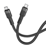 Usb Кабель-зарядка Type-C на Type-C Hoco U110 3A 60W 1.2м черный
