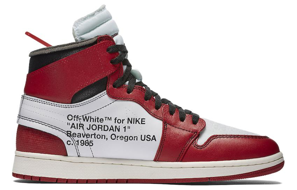 OFF-WHITE X Jordan Air Jordan 1 Retro High The Ten Chicago