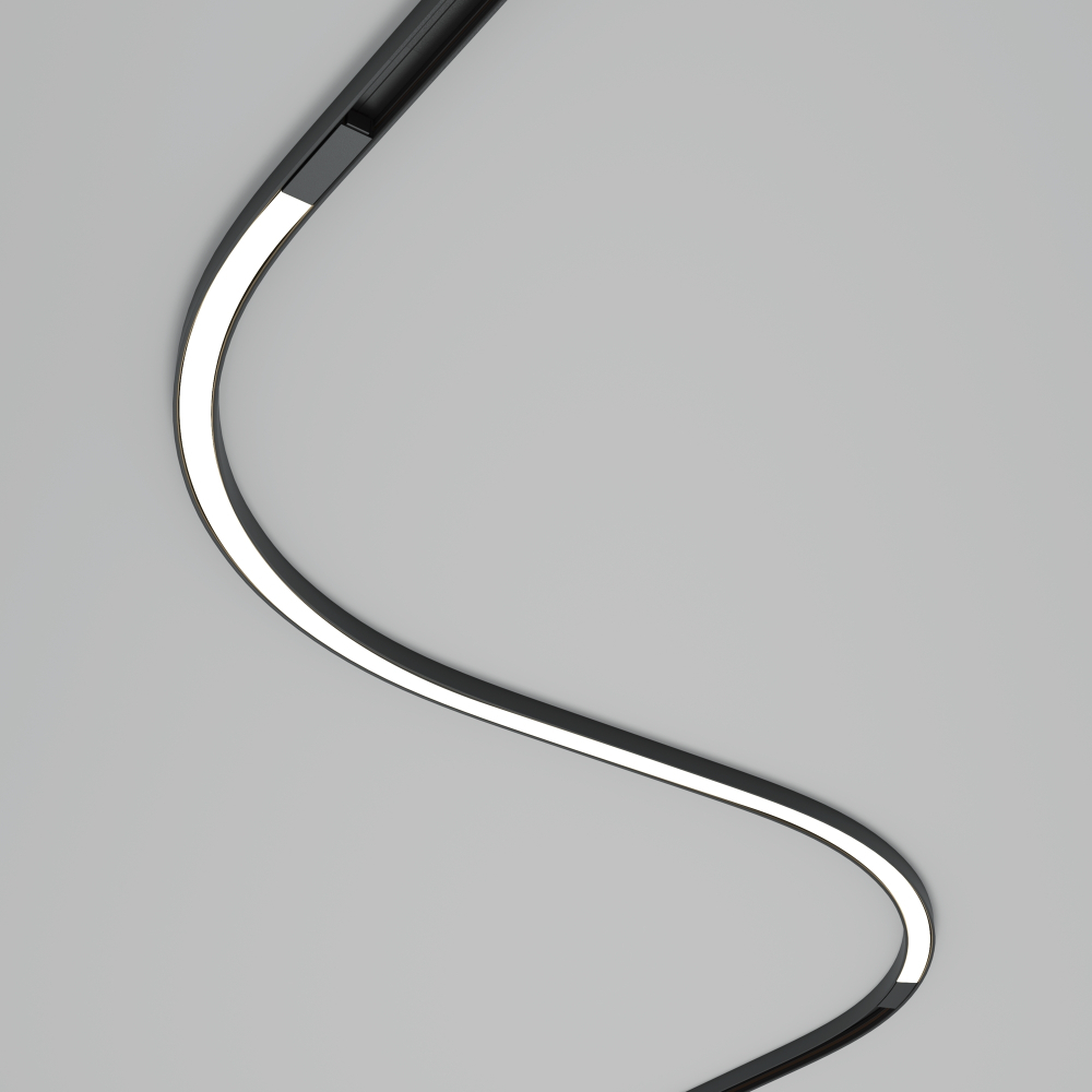 Магнитный трековый светильник Maytoni Flex TR180-1-12WTW-B