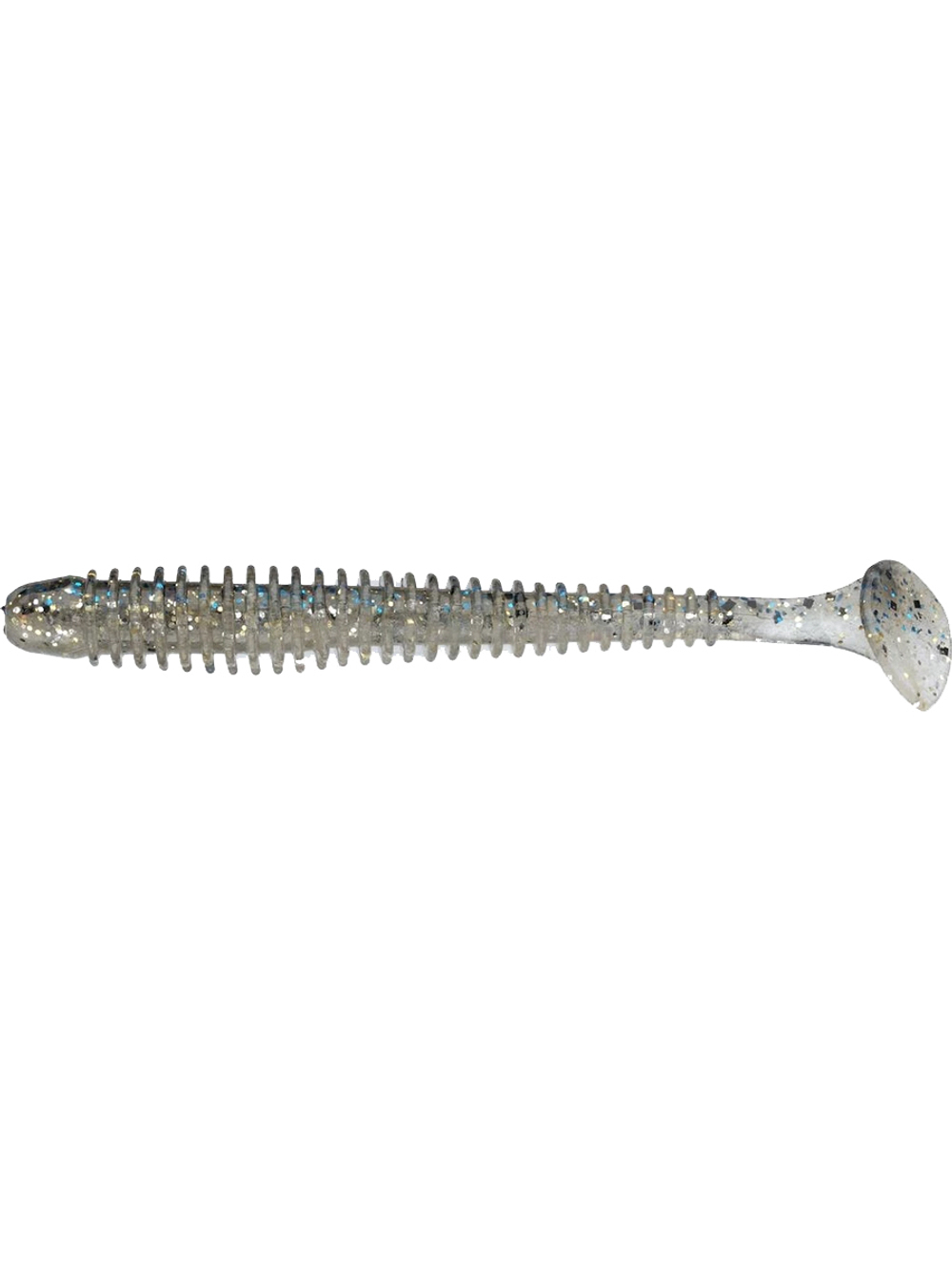 Приманка силиконовая Keitech Swing Impact 3", 2г, цвет #101 Green Pumpkin PP.