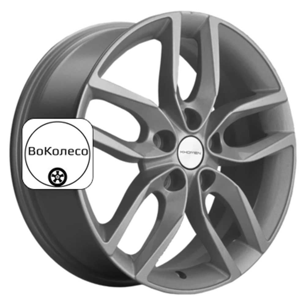 6,5x17/5x114,3 ET40 D64,1 KHW1708 (Haval F7/F7x) F-Silver Khomen Wheels