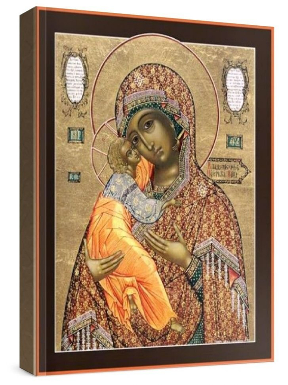 Владимирская икона БМ (рукописная на заказ)