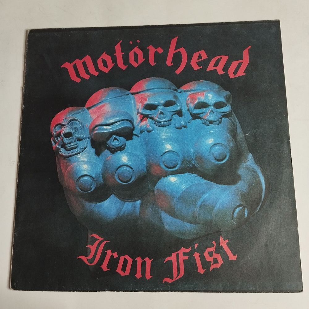 Винтажная виниловая пластинка LP Motorhead Iron Fist (Россия 1992)