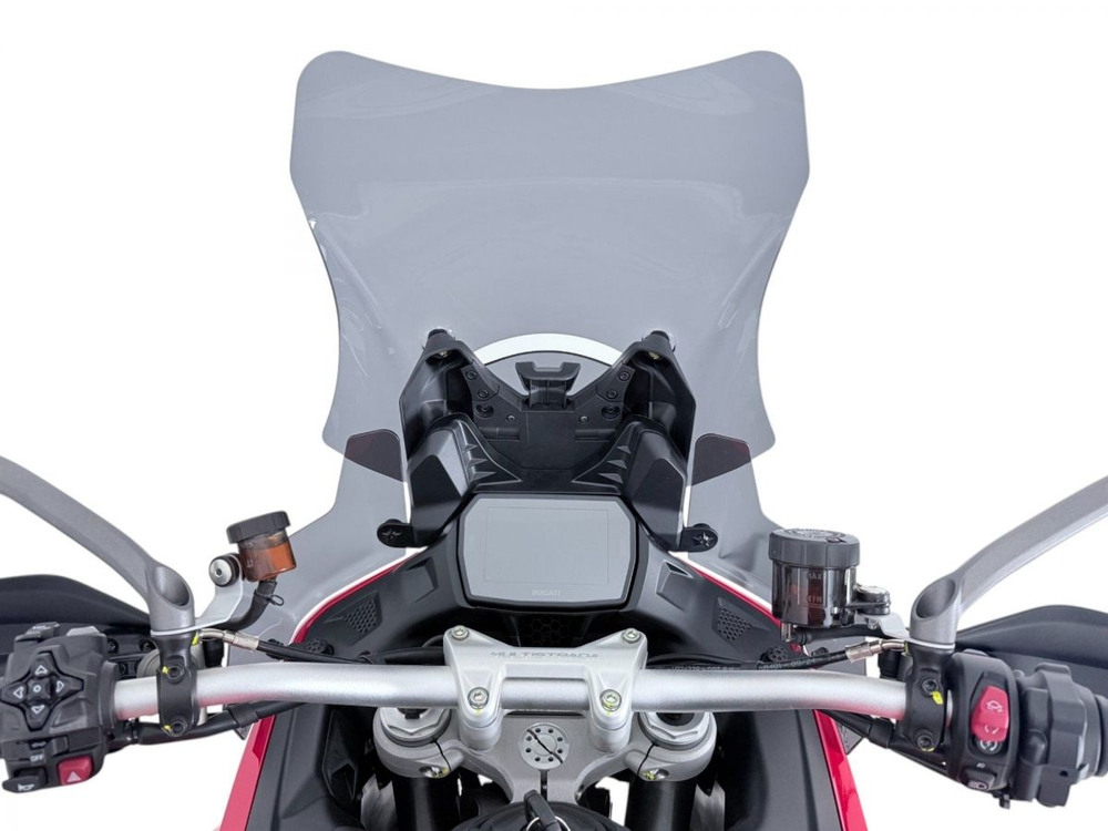 DU036FS WRS TOURING DARK SMOKE WINDSCREEN (MTS V2)