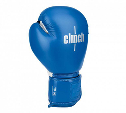 Перчатки боксерские Clinch Fight 2.0 сине-белые C137