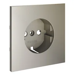 Накладка для розетки с заземлением Voltum S70 Шелк VLS000604