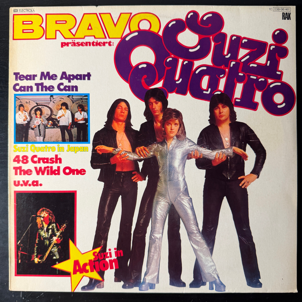 Suzi Quatro - Bravo Prasentiert Suzi Quatro (Германия 1976г.)