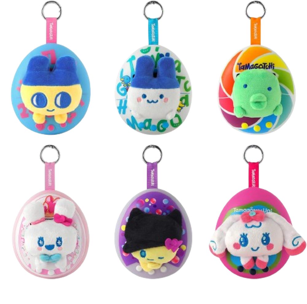 Рандомная фигурка Blind Box Bandai Tamagotchi POP! Plush Keychain