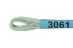Мулине Gamma 100% хлопок, цв.3061 мята, 24 мотка по 8 метров