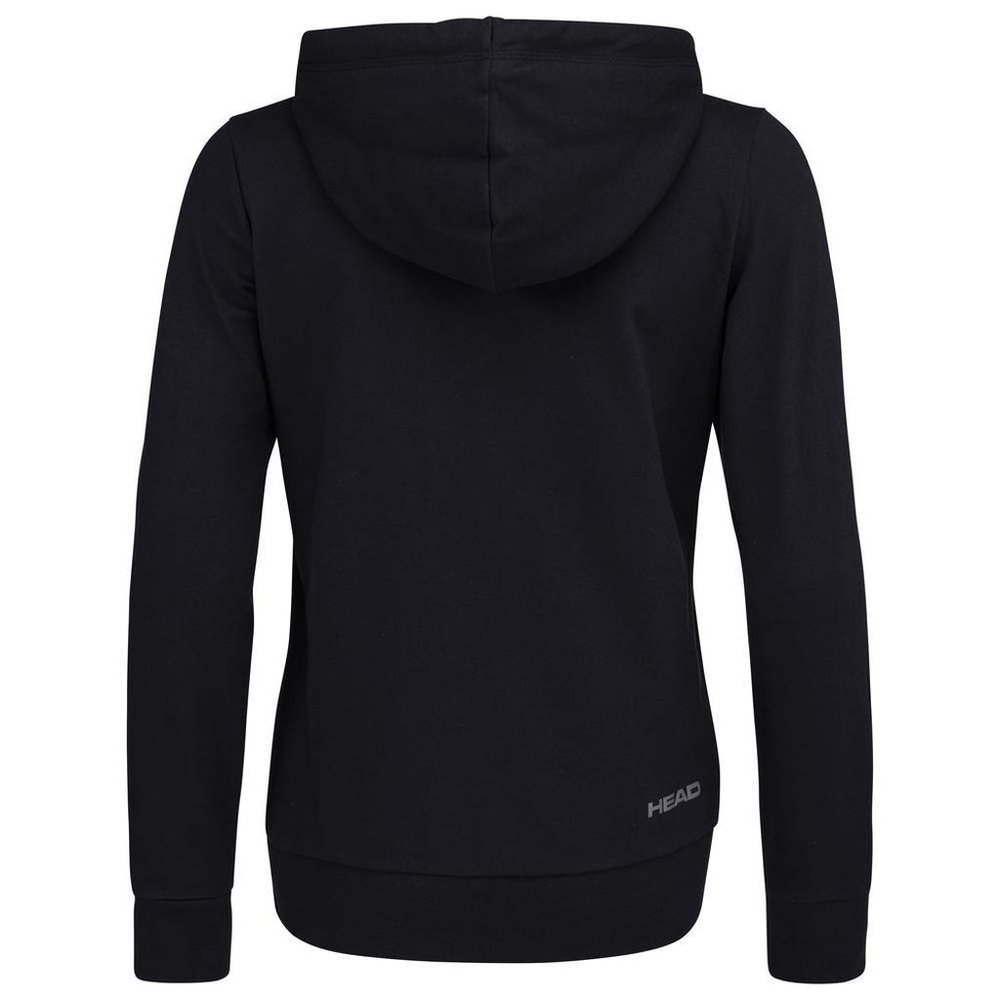 Женская теннисная куртка Head Club Greta Hoodie FZ W - black