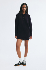 Трикотажное платье-поло - H&M