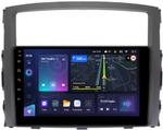 Магнитола для Mitsubishi Pajero 4 2006-2022 (без Rockford, без штатной КЗВ) - Teyes CC3L монитор 9" IPS на Android 10, CarPlay, 4G SIM-слот