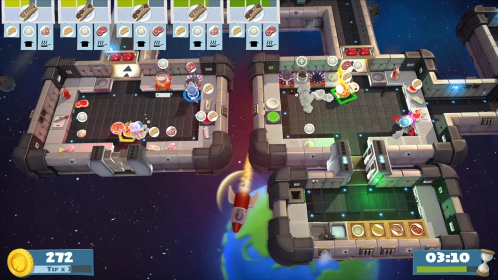 Overcooked! All You Can Eat (диск для PS5, интерфейс и субтитры на русском языке)