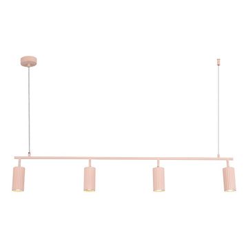Светильник подвесной 4*GU10 SL1213.603.04 розовый Kendo ST-Luce