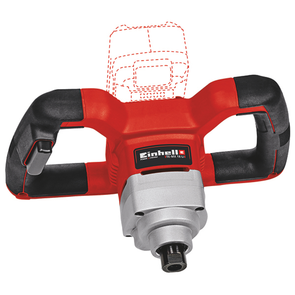 Миксер аккумуляторный 18V Einhell PXC TE-MX 18 Li-solo, без АКБ и ЗУ