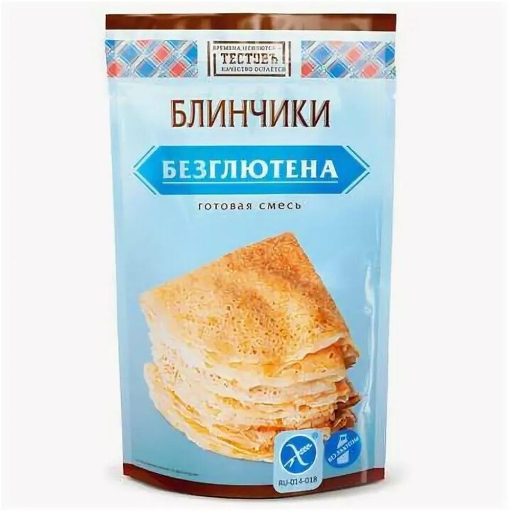 Блины без глютена сухая смесь для выпечки 200 г