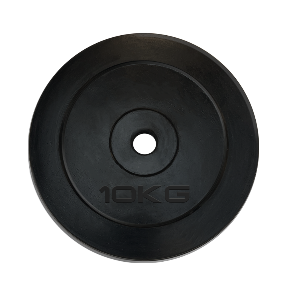Диск обрезиненный UNIX Fit  10 кг, 25 мм