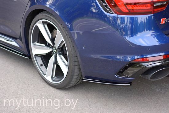Сплиттеры бампера заднего боковые V.1 для AUDI RS4 B9 Avant (17-...)