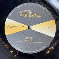 Винтажная виниловая пластинка LP The Allman Brothers Band Eat A Peach (Россия 2008)