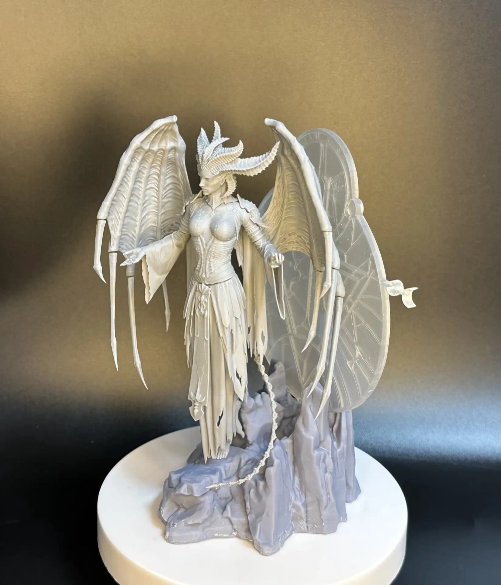 Фигурка, Лилит (Lilith) Королева суккубов, Diablo IV, высота композиции 16 см