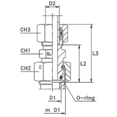 Соединение PNF DS14 42х2 B4 (в сборе)
