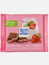 Шоколад молочный Ritter Sport Клубника и йогурт 100 г