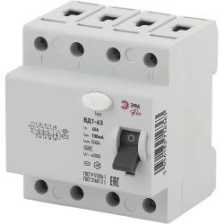 УЗО ЭРА PRO NO-902-61 ВД1-63 4P 40А 100мА | Электротовары