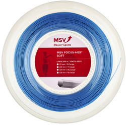 Теннисные струны MSV Focus Hex Soft (200 m) - red