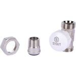 STOUT Клапан термостатический прямой 1/2" х 3/4"ЕК