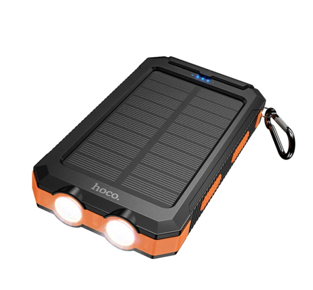 Powerbank Hoco J164 Platinum Solar 8000mAh черный