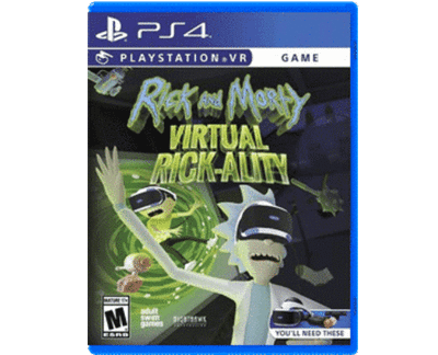 Rick and Morty Virtual Rick-Ality (PS4) NEW