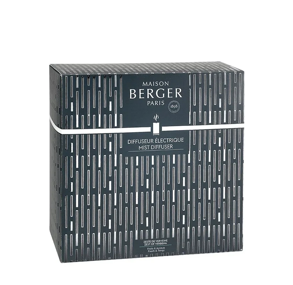 Maison Berger Paris Электрический диффузор Amphora Grau Matt + ароматическое масло 475 мл Цитрусовая кора EAN 3127290070210