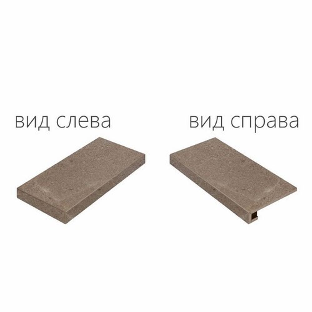 Ступень Contempora Burn Scalino Ang.Sx (Угловая Левая) Nat 120x33