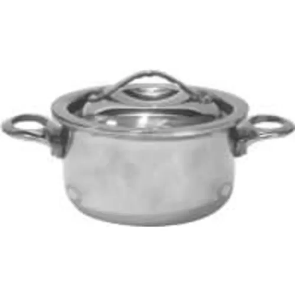 Кастрюля для подачи 11,3 см h6 см 370 мл круглая Vintage нерж. P.L. Proff Cuisine