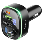Автомобильное заряд. устр. Hoco E62 + FM-трансмиттер QC3.0 черное