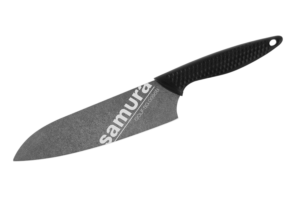 Нож Сантоку Samura Golf Stonewash SG-0095B/K