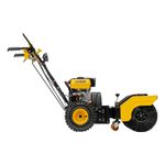Снегоуборочная машина гибридная с функцией подметания Denzel SWB-600, 212 сс, руч. старт, 2 насадки