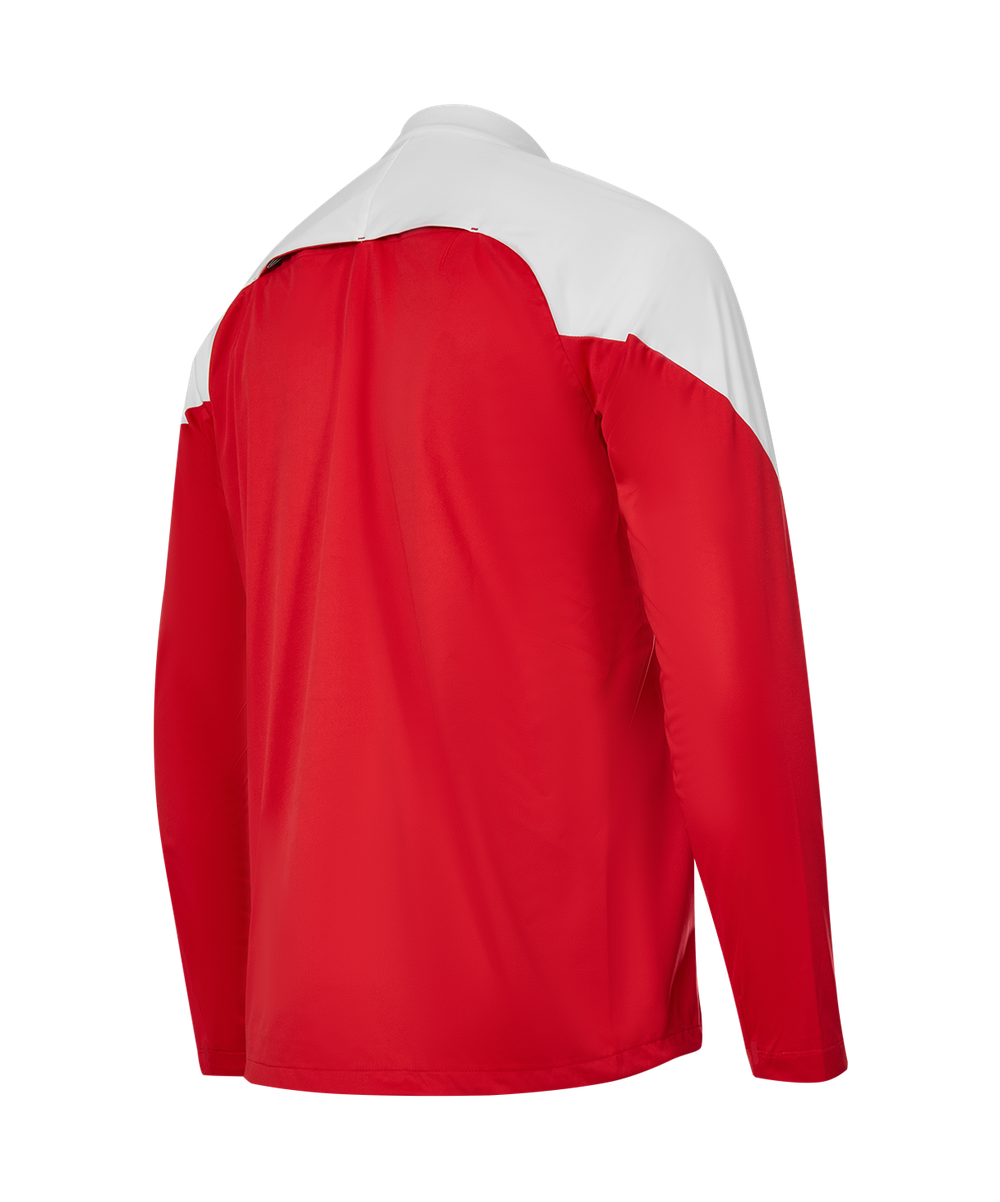 Джемпер ветрозащитный Jögel PREMIER PerFormPROOF Spartak 1/4 Zip Wind Top, красный