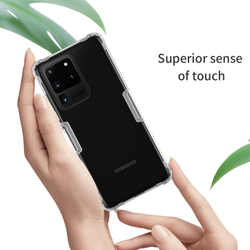 Прозрачный силиконовый чехол Nillkin Nature для Samsung Galaxy S20 Ultra