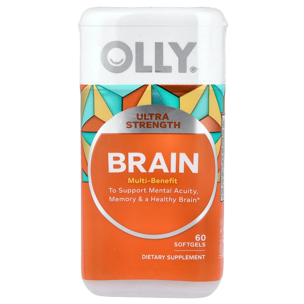 OLLY, Мозг, 60 мягких таблеток