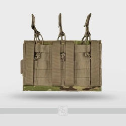 АКМ 3 MOLLE. Сумка для 3 магазинов АК без клапана