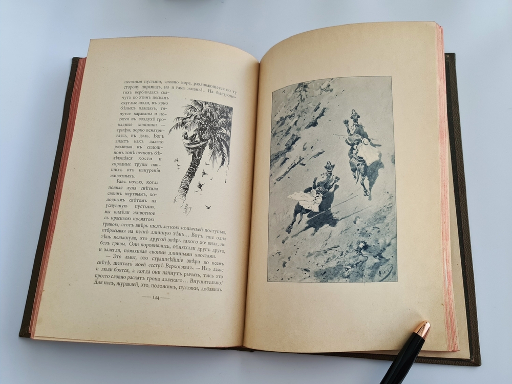 "С севера на юг. Путевые воспоминания старого журавля". Н.Н.Каразин. 1899 г.