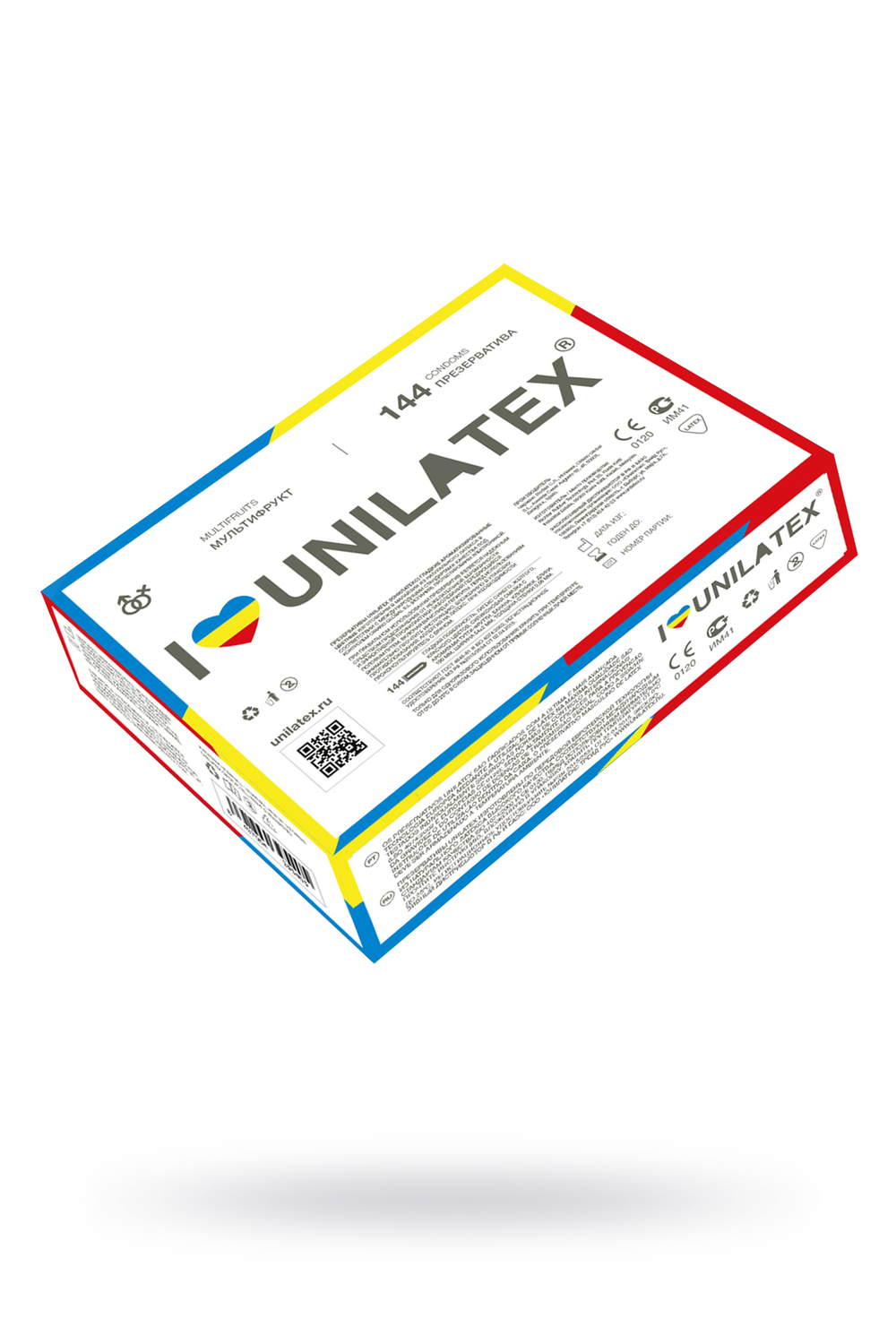 Презервативы "UNILATEX" мультифрукт