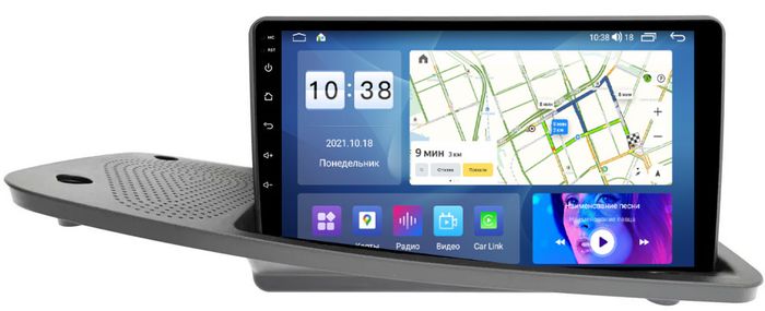 Магнитола для Volvo XC70, S80 2006-2013 - Parafar PF184LUX2UHD на Android 13, Быстрая, QLED, CarPlay, 4G SIM-слот