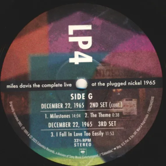 Miles Davis - The Complete Live At The Plugged Nickel 1965 (Box-set) - 10LP