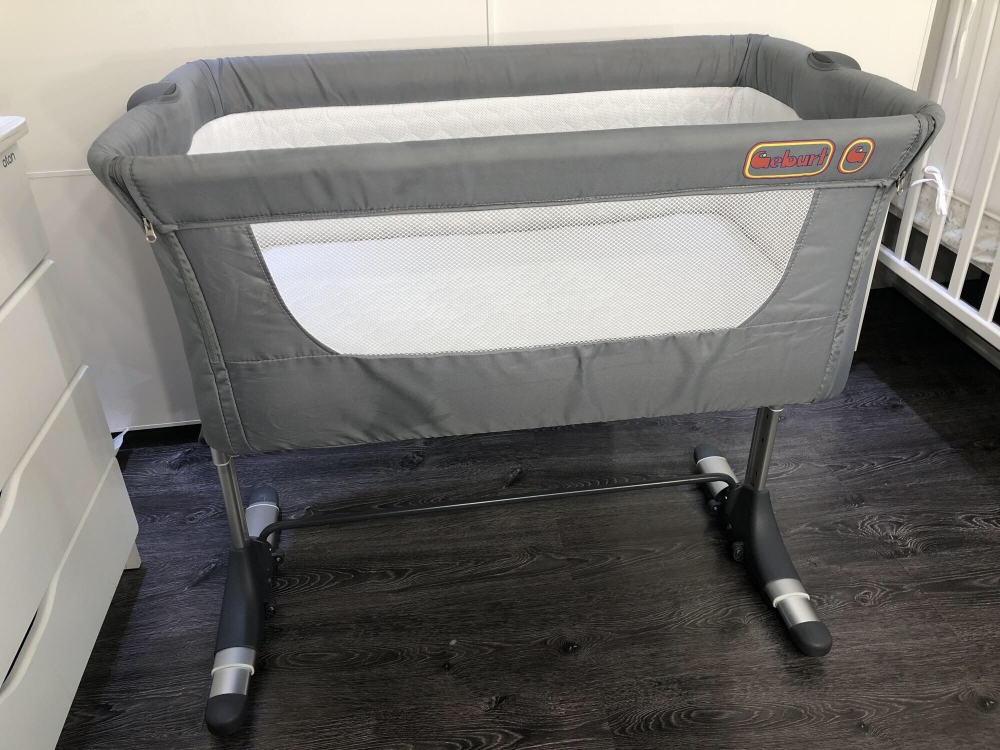 Кроватки Geburt Кроватка серая 1 — 9-0232