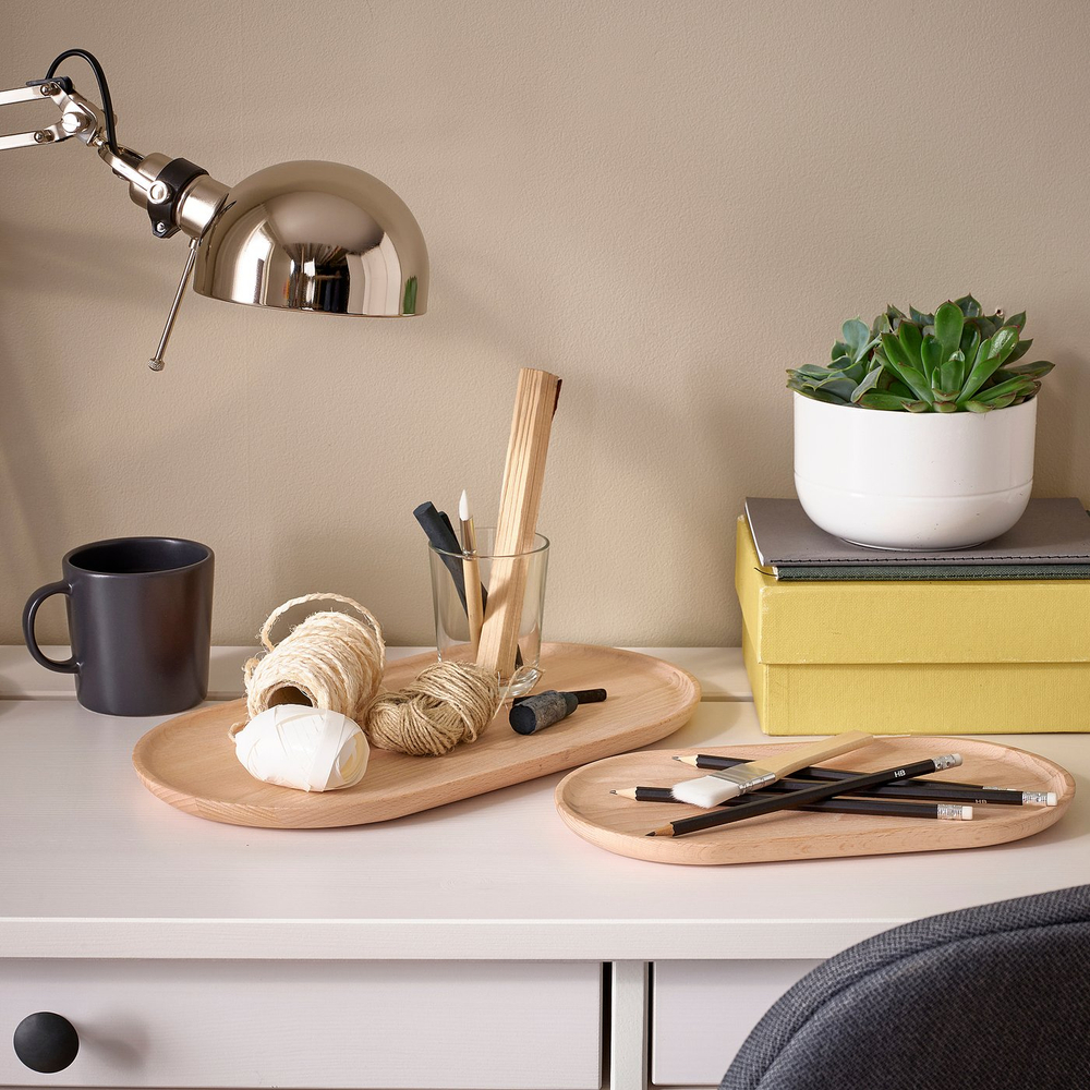IKEA SMÖRLING  (ИКЕА СМЁРЛИНГ)  -  Подносы, 2 шт. - бук