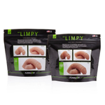 Мягкий имитатор пениса Fleshton Limpy среднего размера - 17 см. (Цвет: телесный)