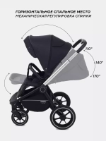 Коляска детская MOWBaby "ZOOM"PU (2в1) RA086
