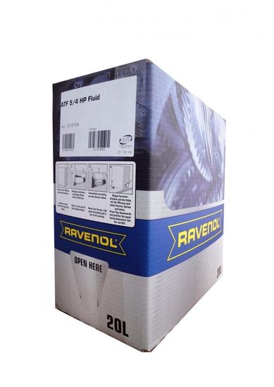 RAVENOL ATF 5/4 HP Fluid масло для АКПП 20 Литров ecobox